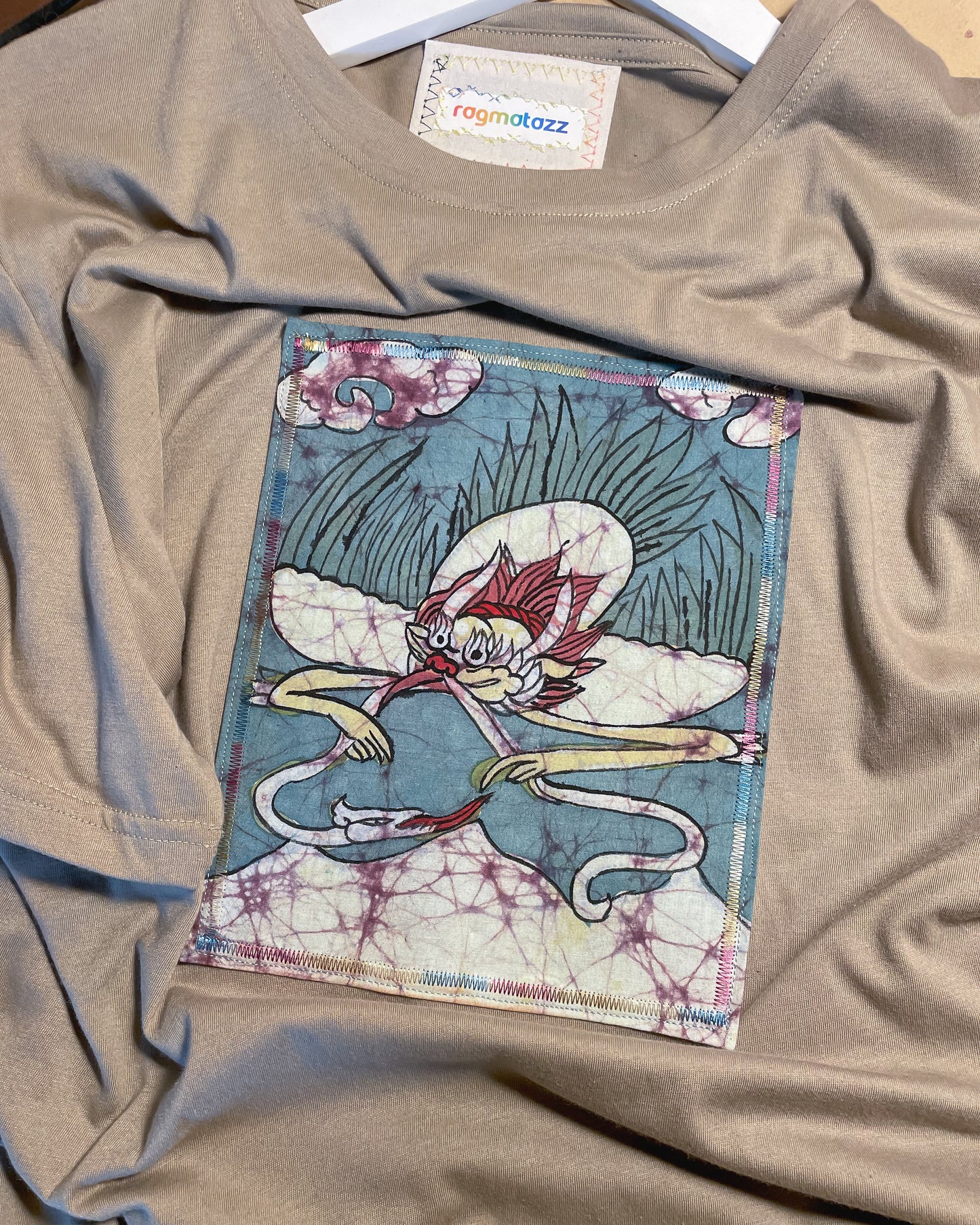 Sky Dragon | Batik Art T-shirt