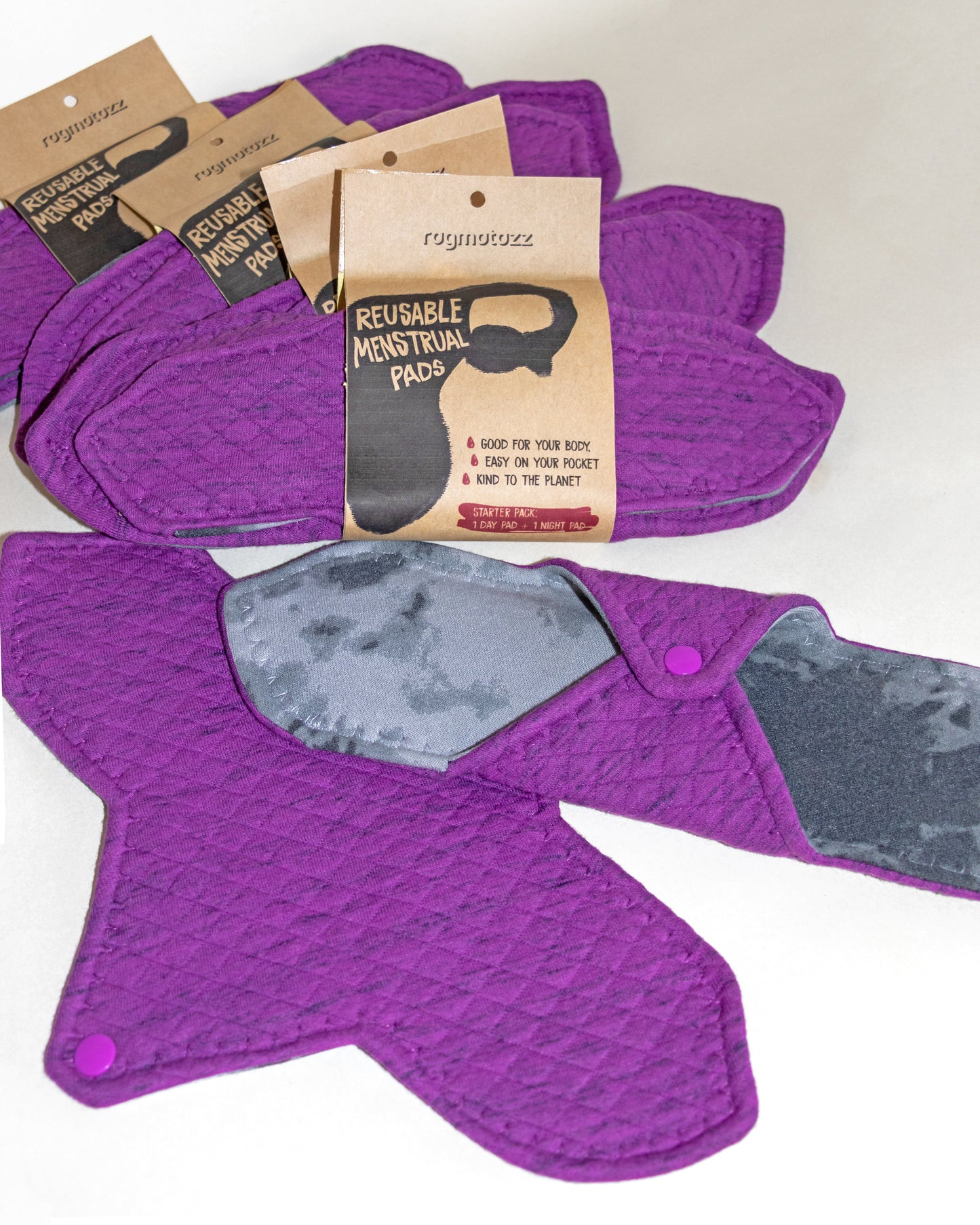 Reusable Menstrual Pads | Intro Pack