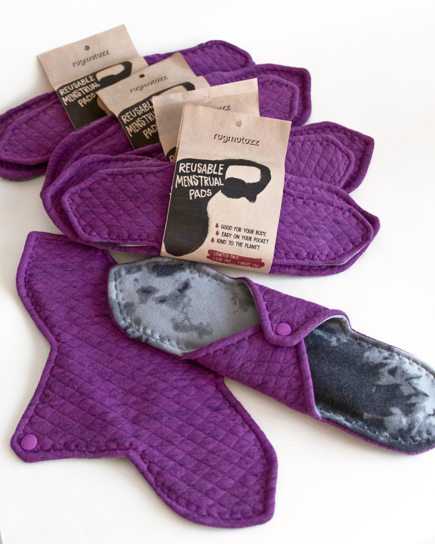 Reusable Menstrual Pads | Intro Pack
