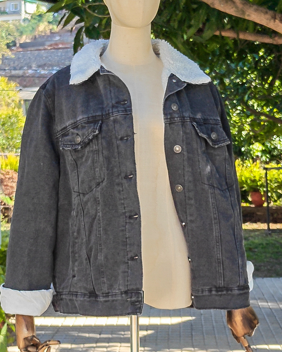 Yoni Shakti | Needle Felted Denim Jacket