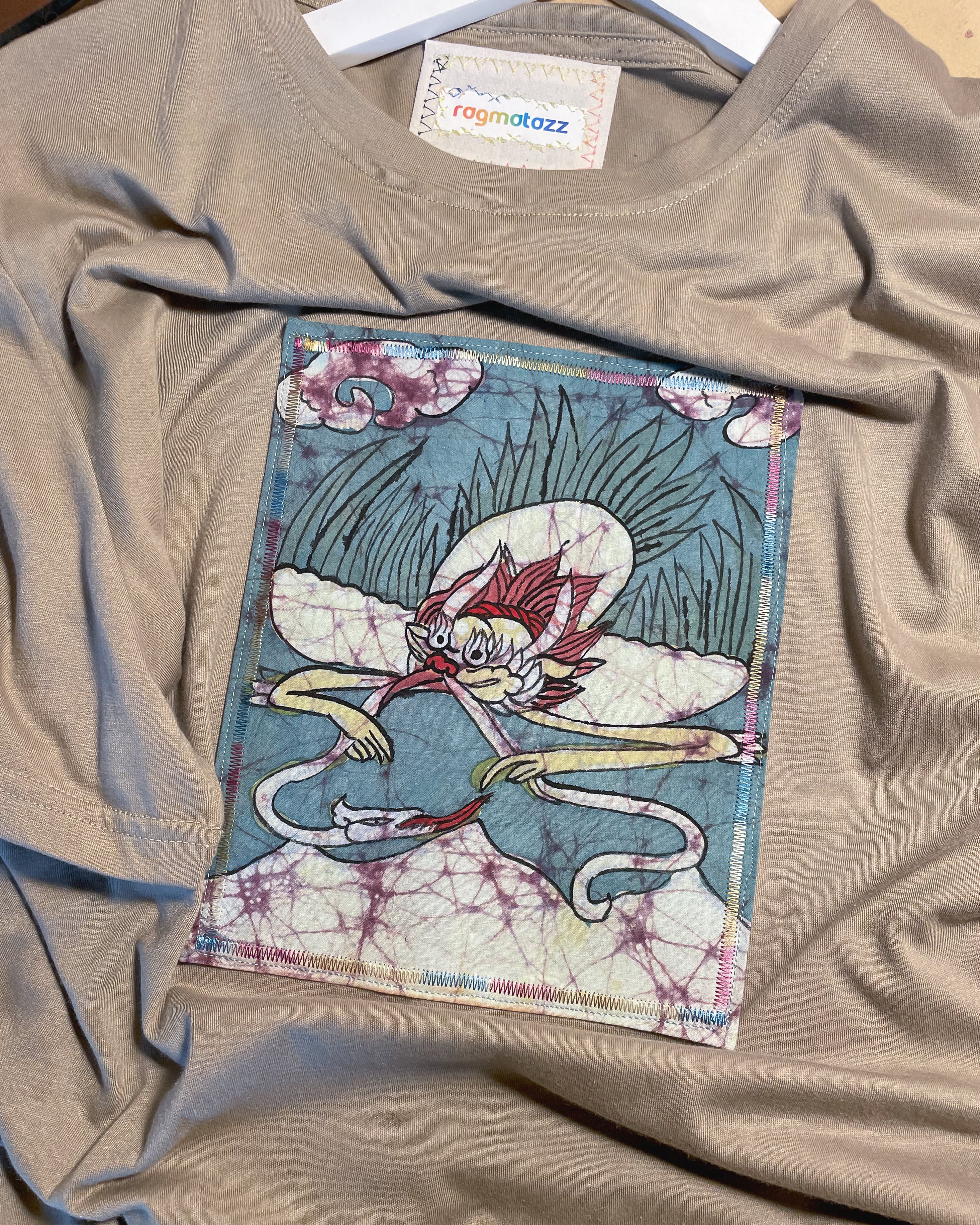 Sky Dragon | Batik Art T-shirt