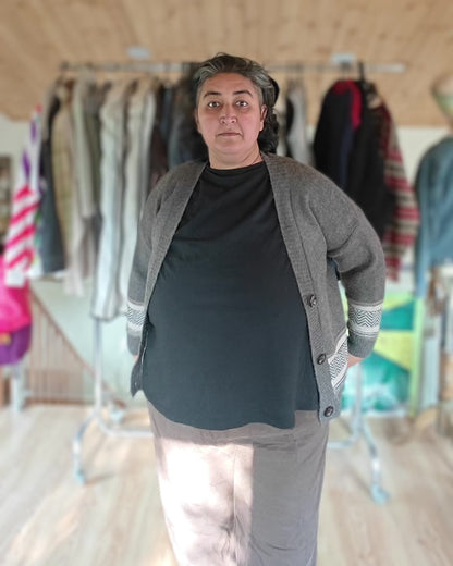 Fair Isle Cardigan | Size: 2XL