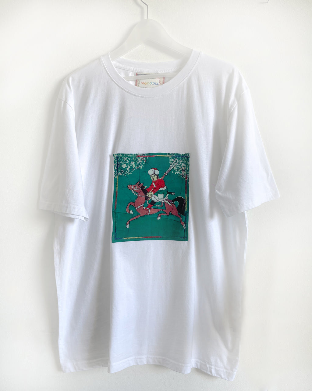 The Hunter | Batik Painting on Cotton T-Shirt