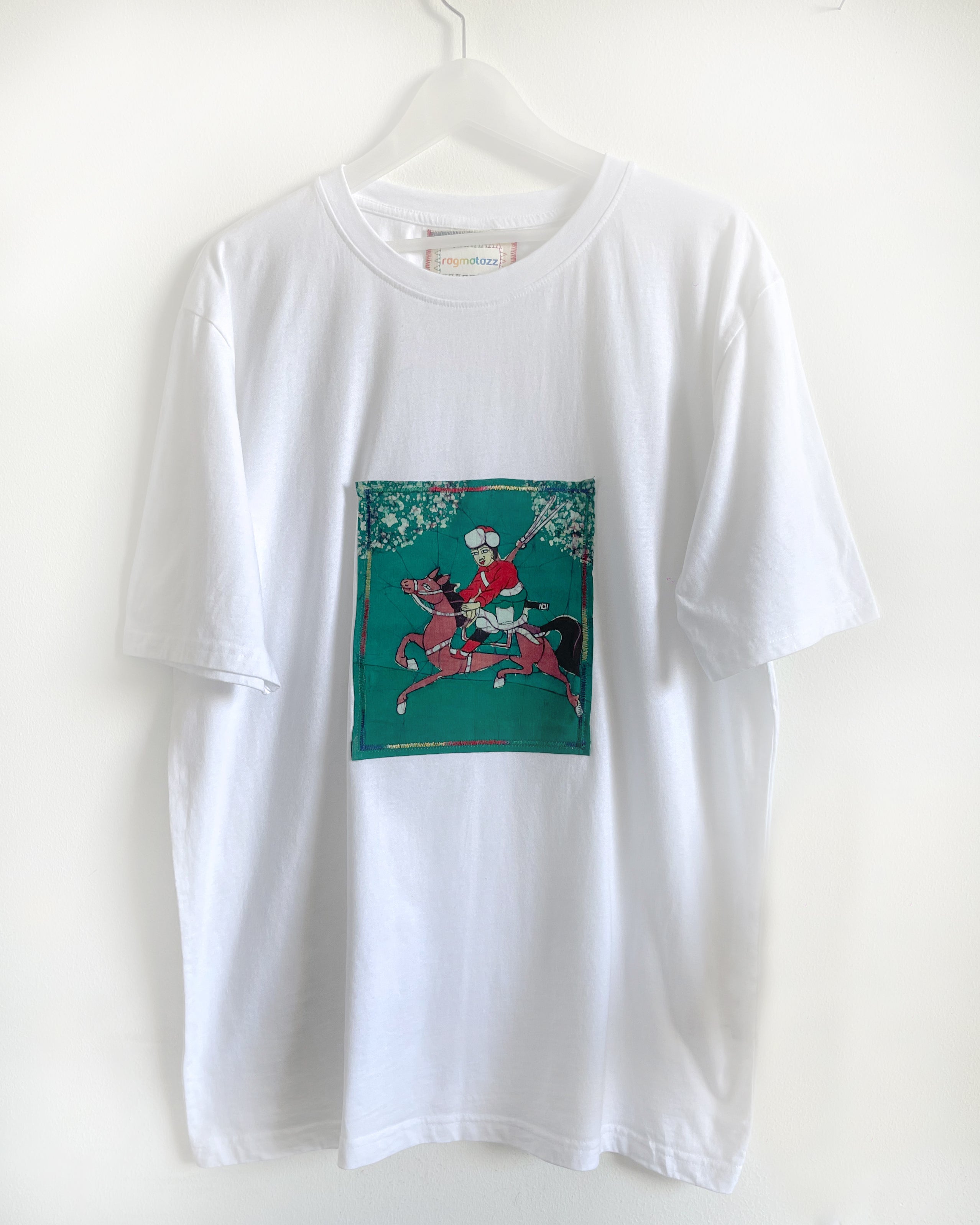 The Hunter | Batik Painting on Cotton T-Shirt