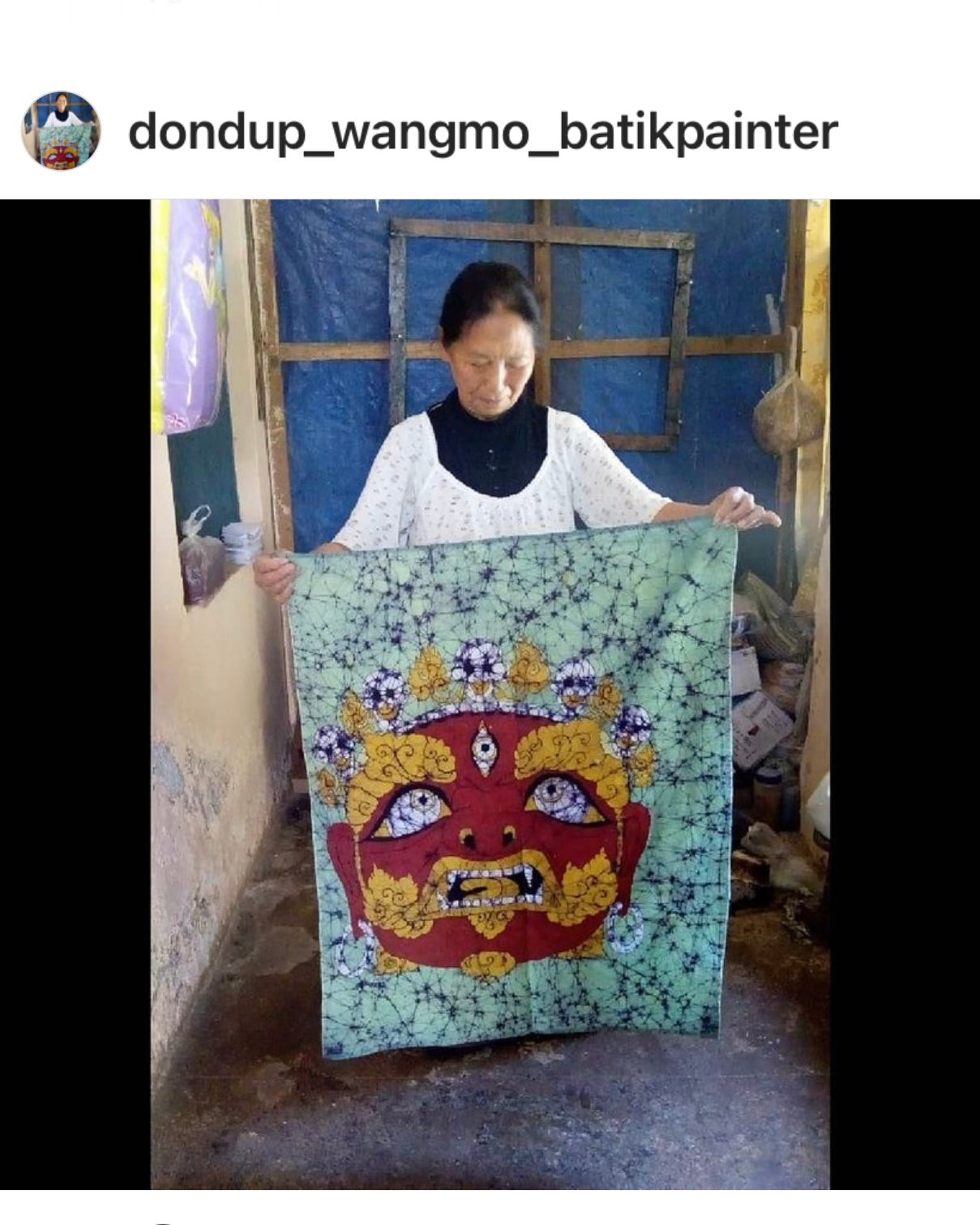 Raktayamari | Batik Painting on Cotton T-Shirt