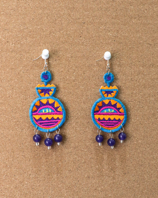 Venus Earrings | Purple Depths