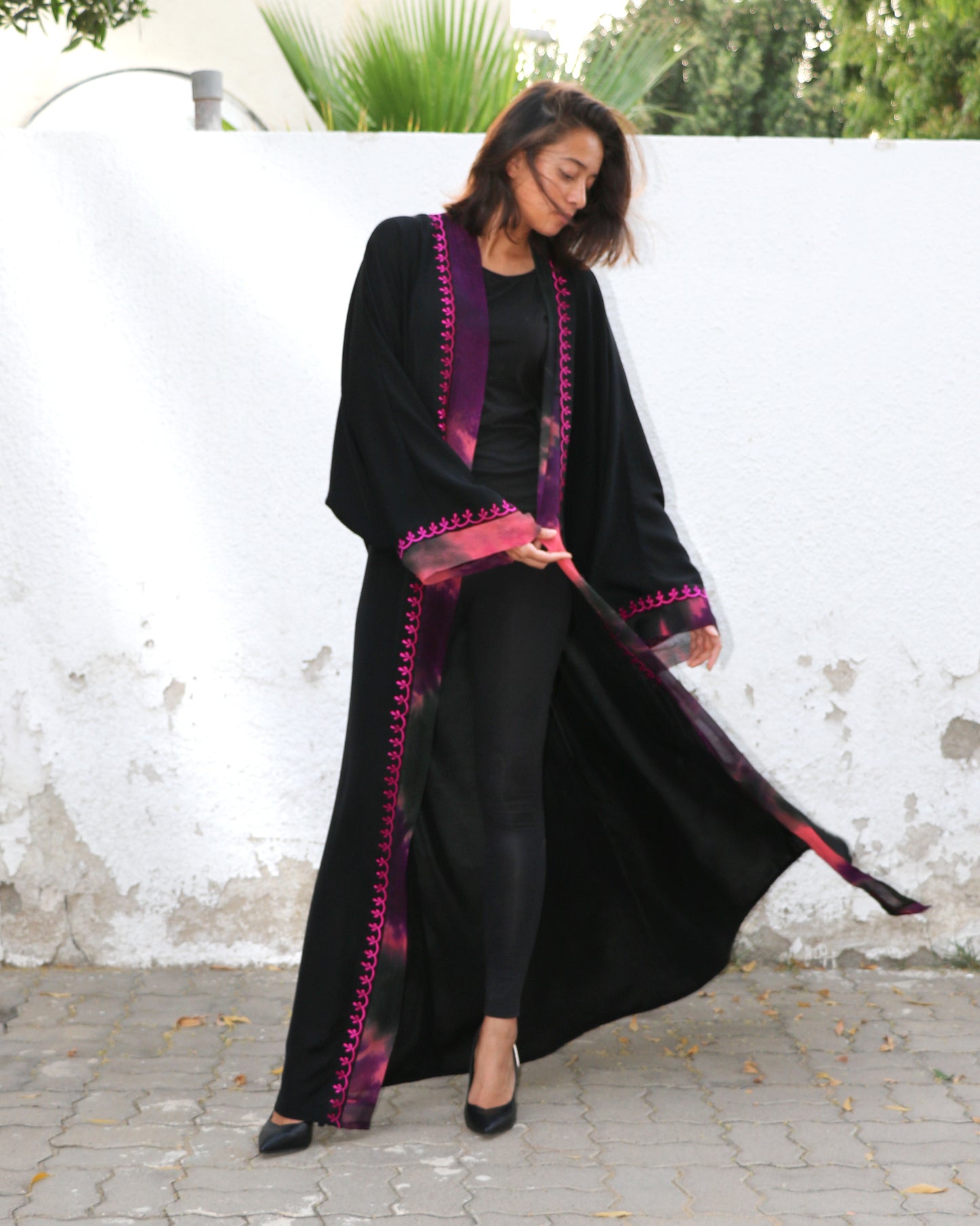 Willow Tie Dye Abaya