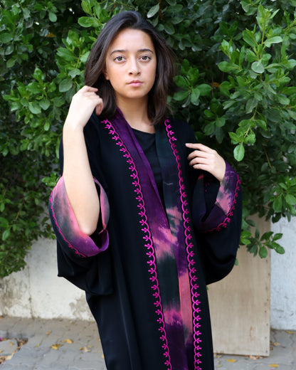 Willow Tie Dye Abaya