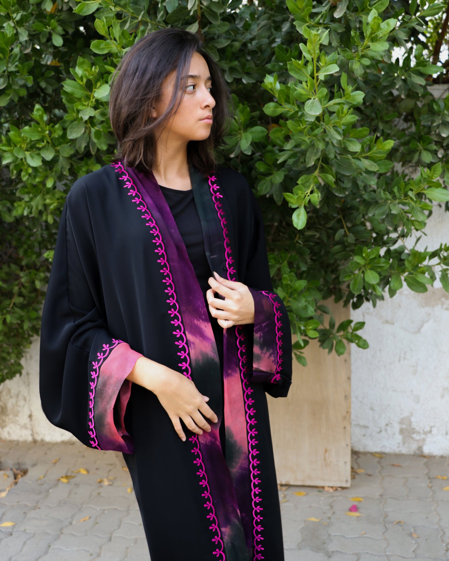 Willow Tie Dye Abaya