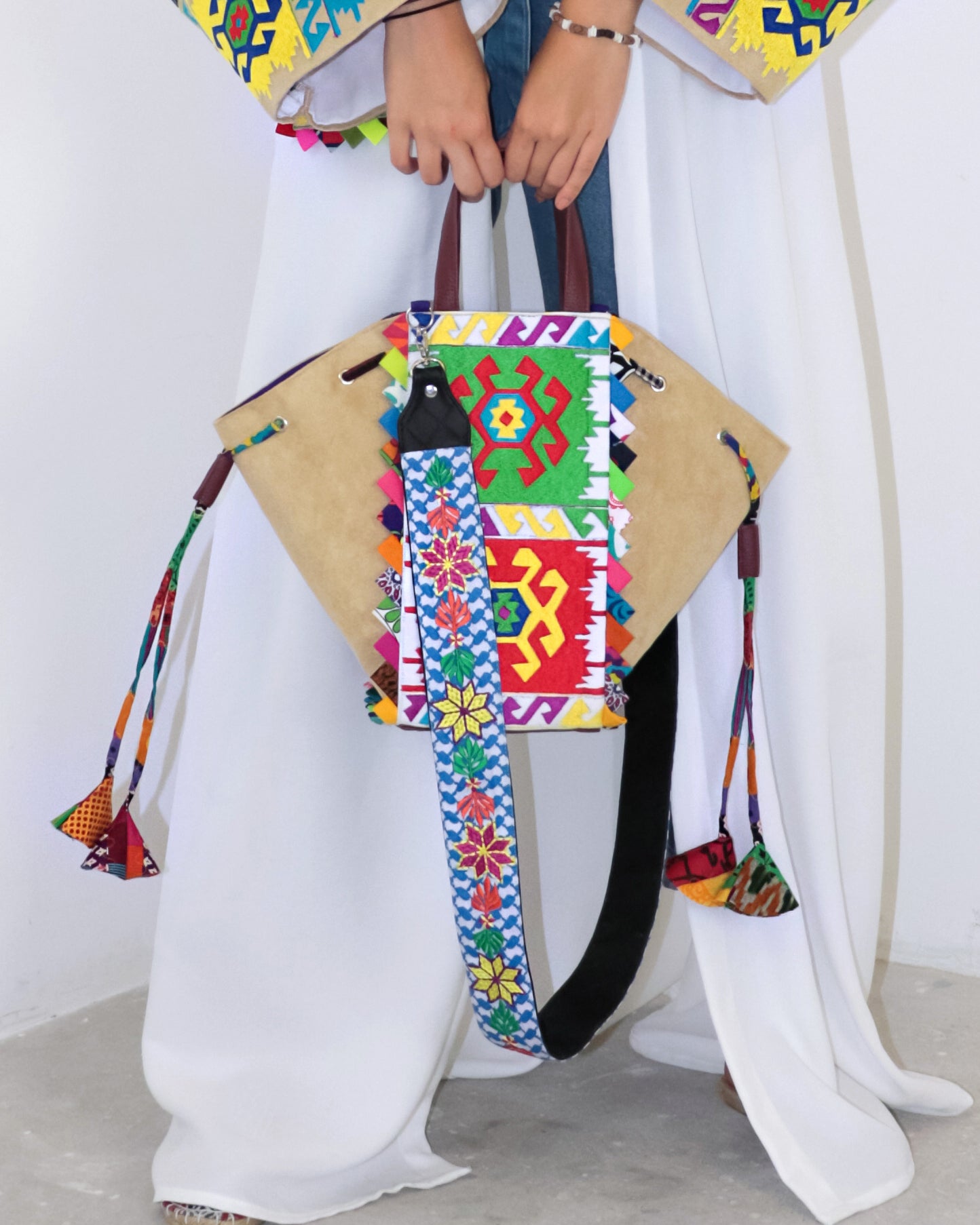 Zima | Suede Bucket Bag
