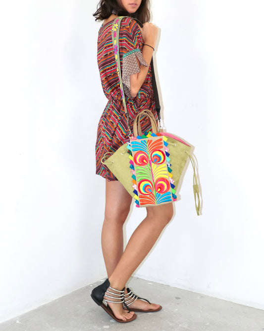 Vitto | Suede Bucket Bag