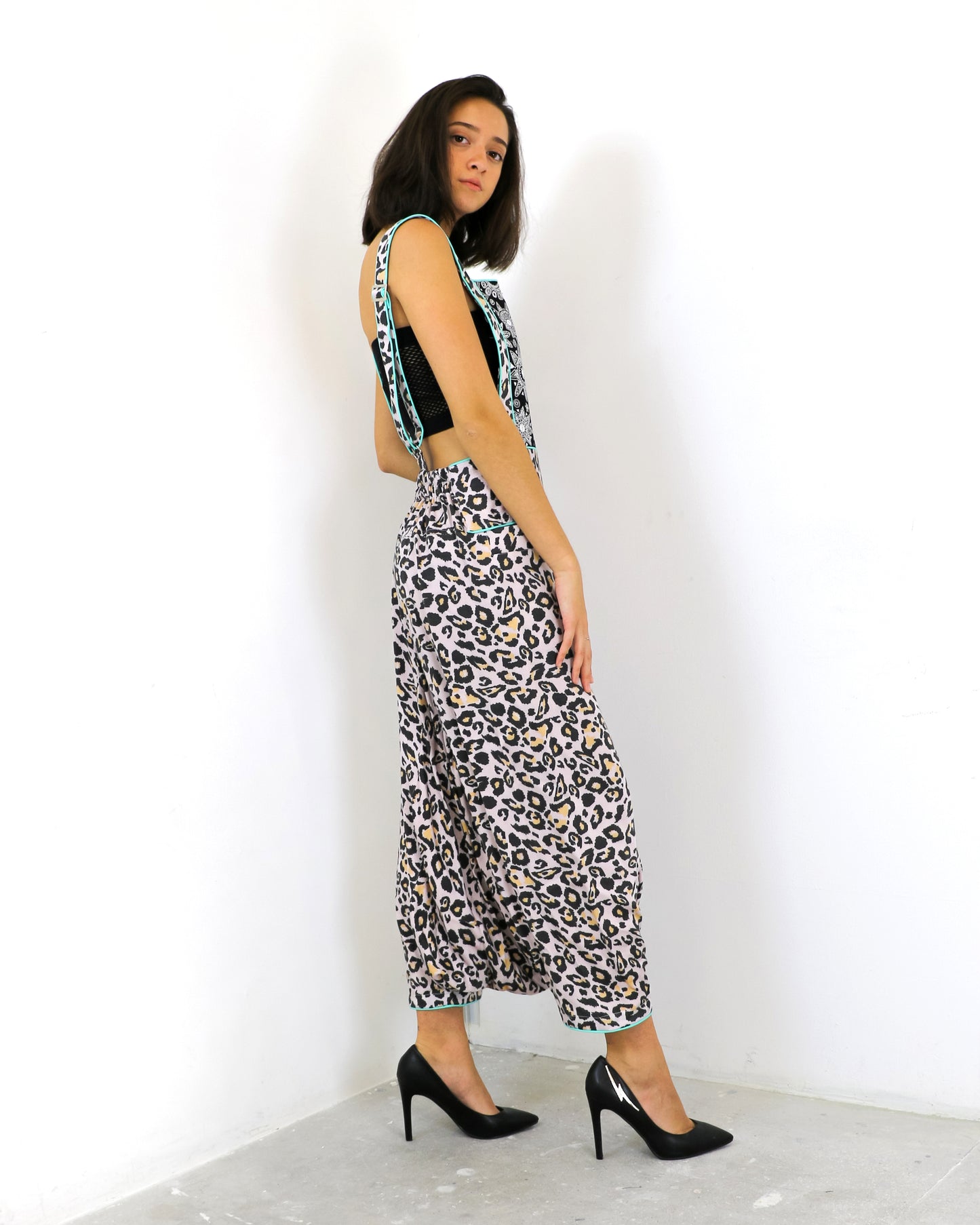 Yulia | Embroidered Dungarees