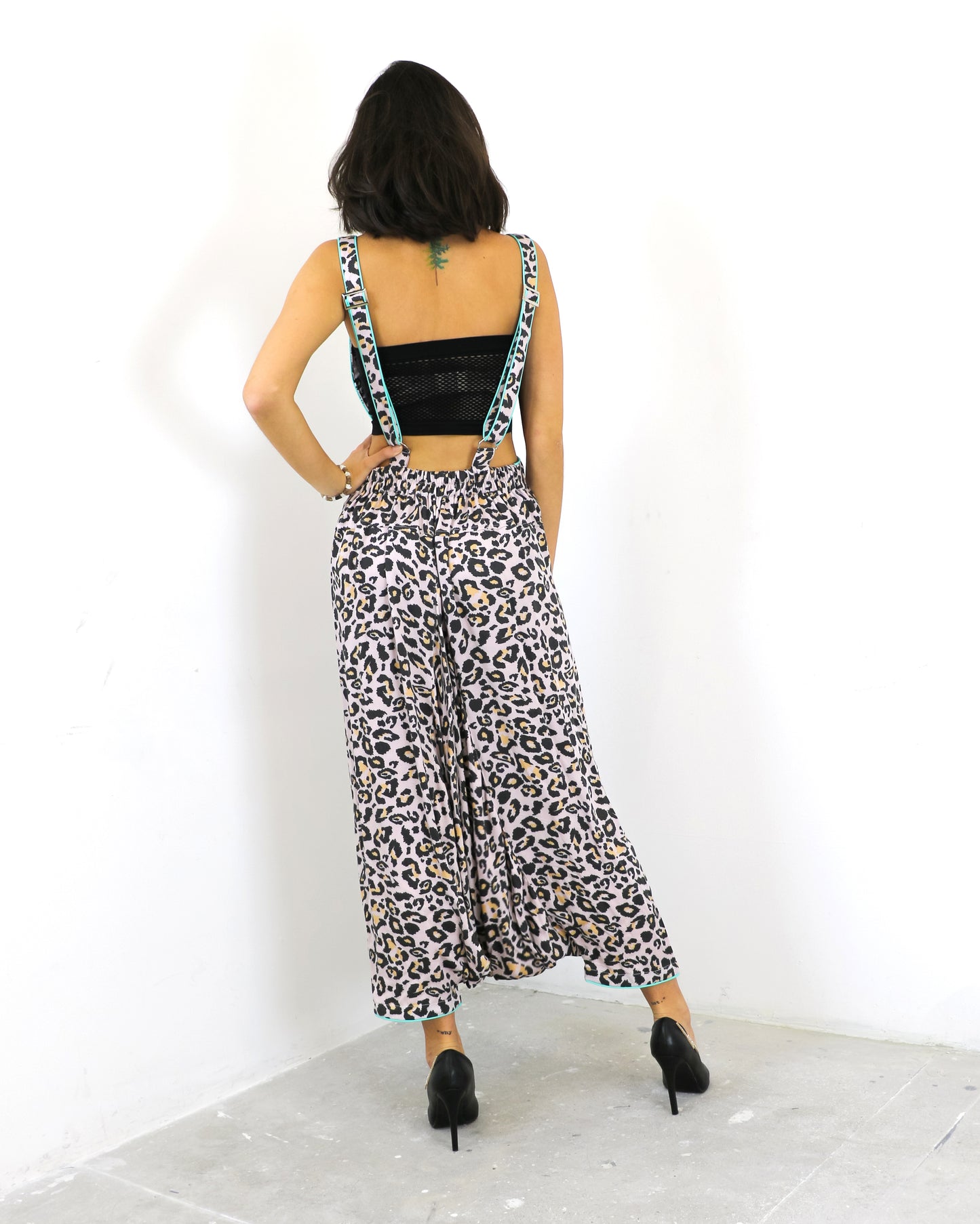 Yulia | Embroidered Dungarees